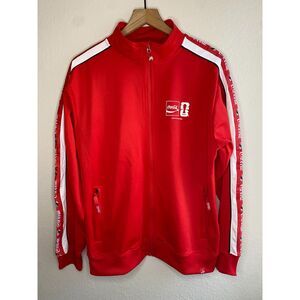 Coca-Cola FIFA World Cup 2026 Official Partner Full Zip Track Jacket Red Men's M